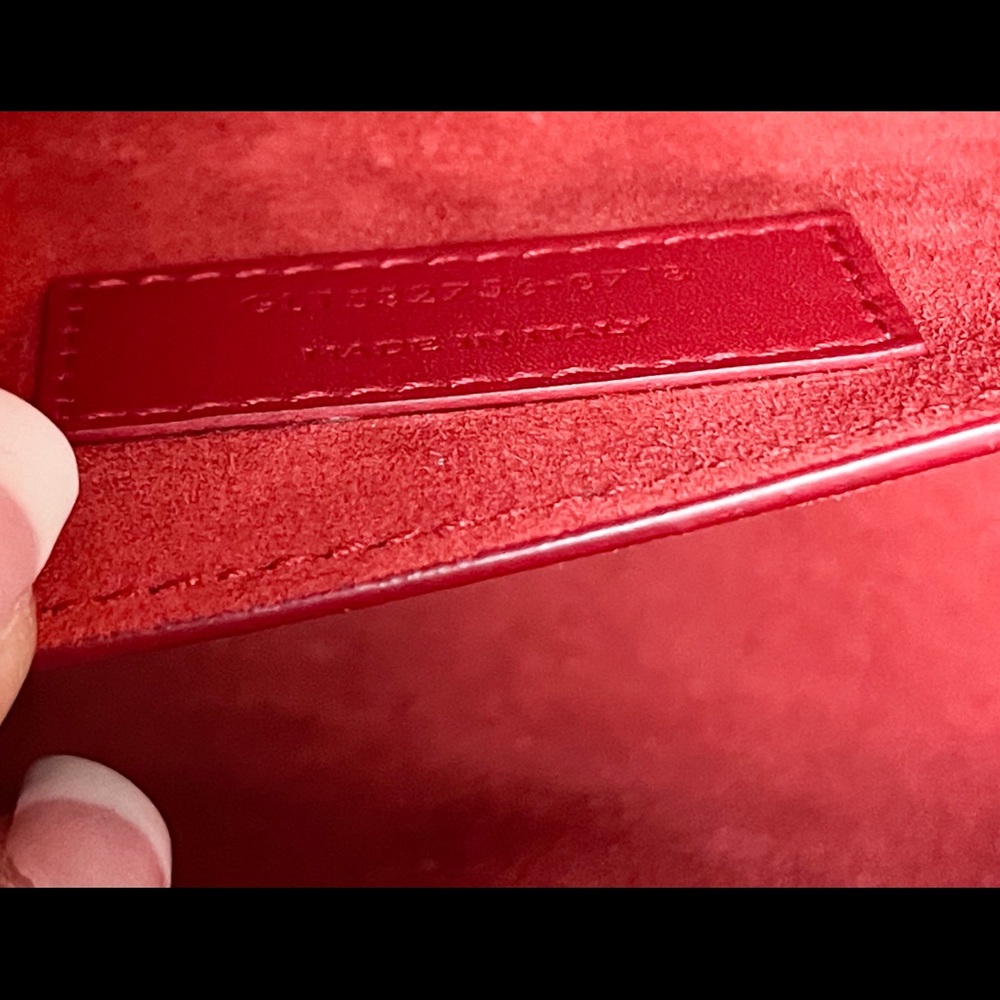 Saint Laurent Book Red Patent Leather Shoulder Bag - Picture 11 of 13